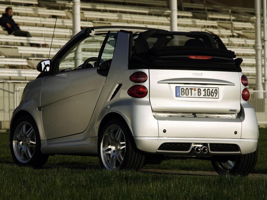  Smart ForTwo Cabrio by Brabus 2007 года  (фото 2 из 7)